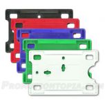 Hard Plastic Badge Holders (Holds 3 3/8 X 2 1/8)