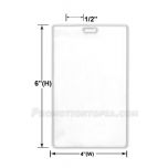 Printed Big ID Badge Holder (Holds card size : 4 x 6)