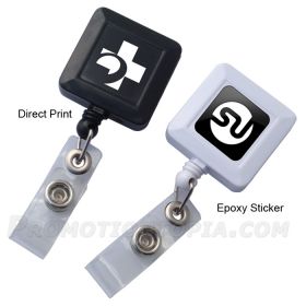 Square Retractable ID-holder Reel 