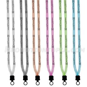 Imprinted Transparent Lanyard