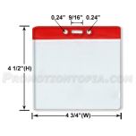 Printed Sports ID Holder (Holds card size : 4 1/2 X 4)