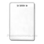 Clear Badge Holders (Holds card size : 2 3/4 X 4)