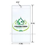 Printed Ticket Holder With Metal Eyelet (Holds card size : 3 5/8 X 7)