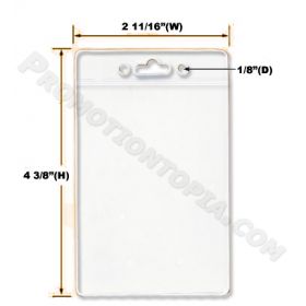 Credit card size Badge Holders (Holds card size : 2 1/2 X 3 5/8)