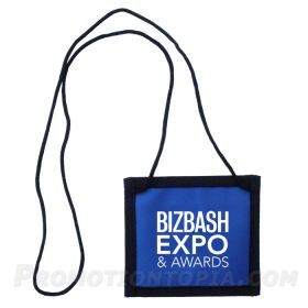 Super Economy Imprinted Neck Wallets