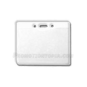 Clear Plastic Name Badges Holder (Holds card size : 3 1/2 X 2 1/2)