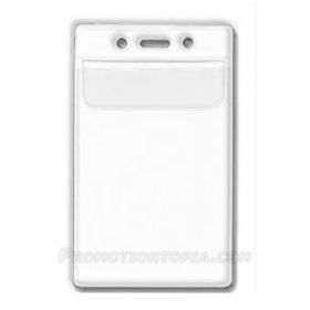 Clear Heavy Duty Badge Holder (Holds card size : 2 3/4 X 4)